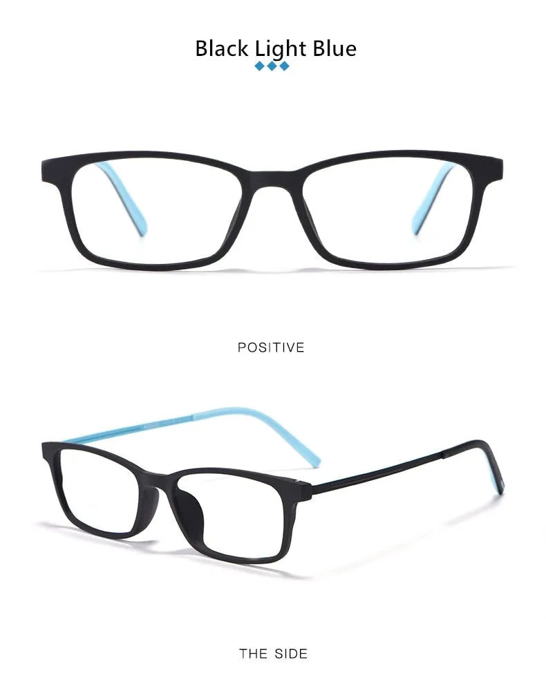 Yimaruili Unisex Full Rim β Titanium Frame Eyeglasses 8802