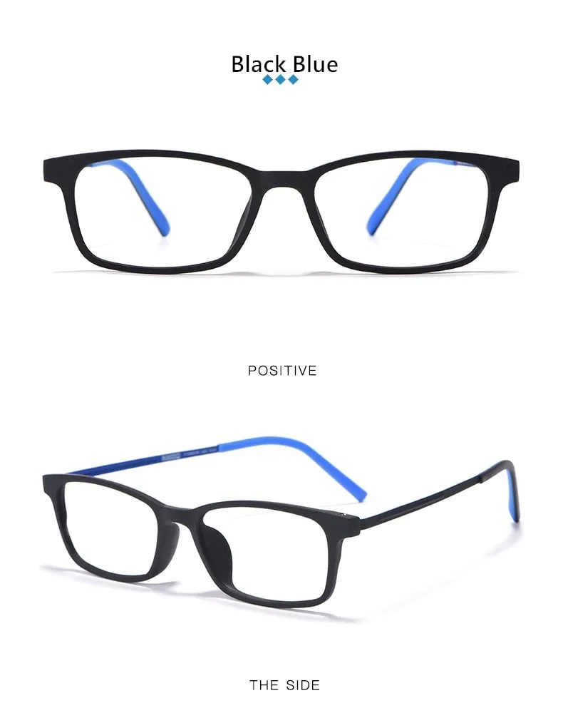 Yimaruili Unisex Full Rim β Titanium Frame Eyeglasses 8802
