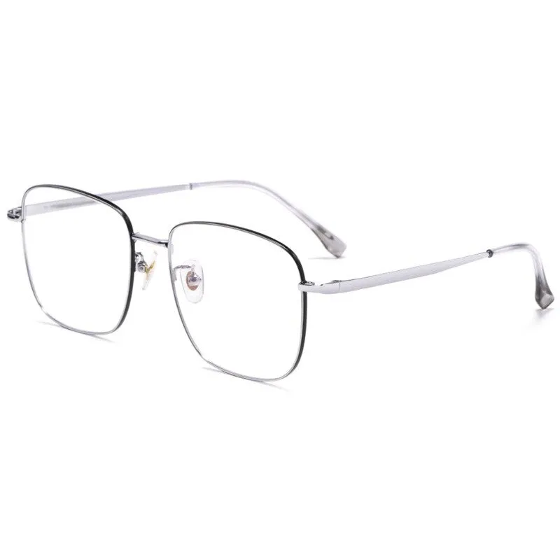 Yimaruili Unisex Full Rim Titanium Round Frame Eyeglasses T3501