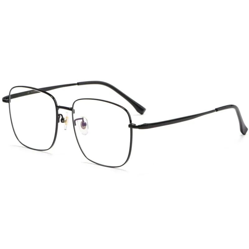 Yimaruili Unisex Full Rim Titanium Round Frame Eyeglasses T3501