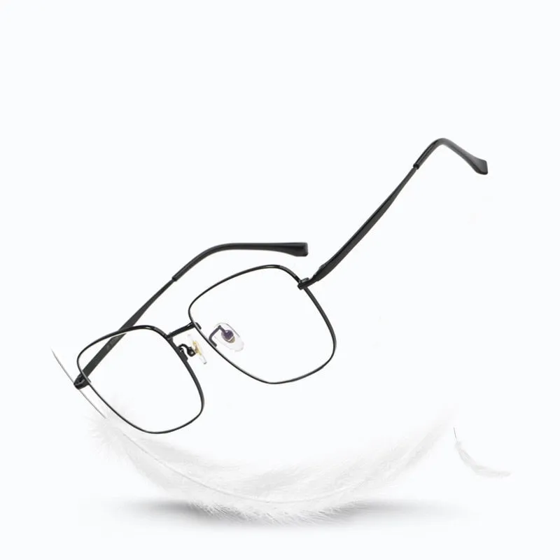 Yimaruili Unisex Full Rim Titanium Round Frame Eyeglasses T3501