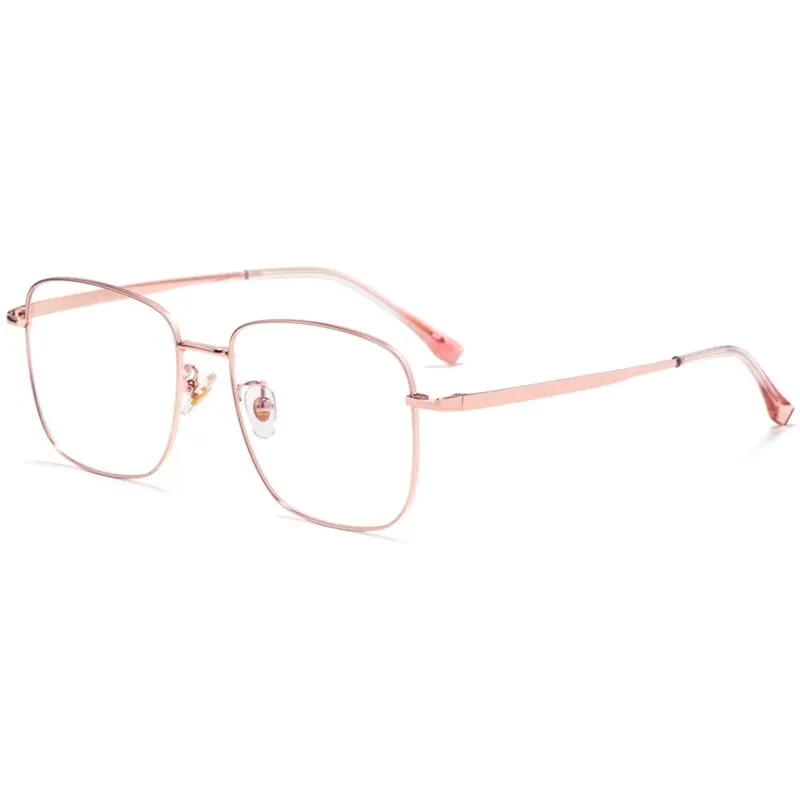 Yimaruili Unisex Full Rim Titanium Round Frame Eyeglasses T3501