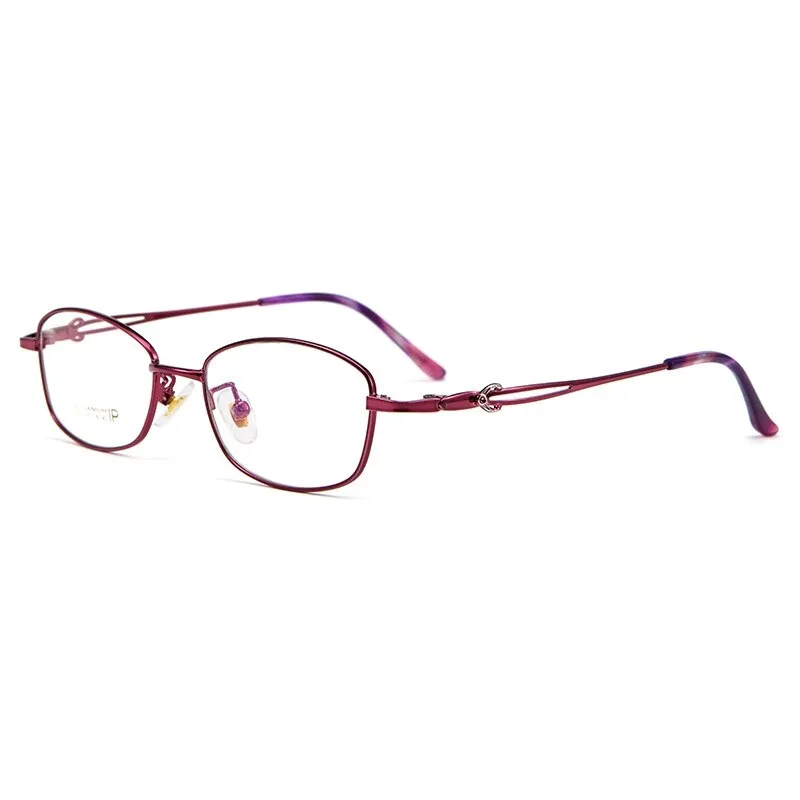 Yimaruili Women's Full Rim Square Titanium Alloy 3531ti