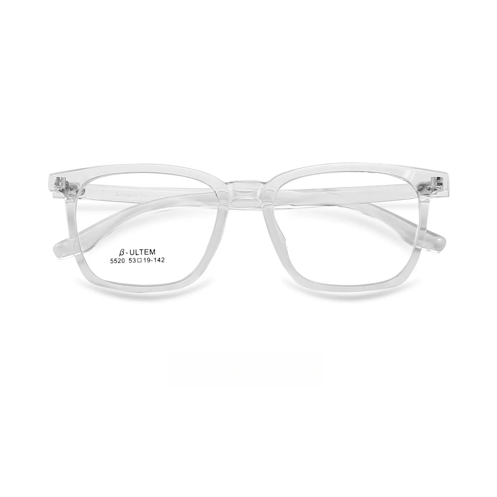 Yimaruli Unisex Full Rim Square Plastic Eyeglasses 5520