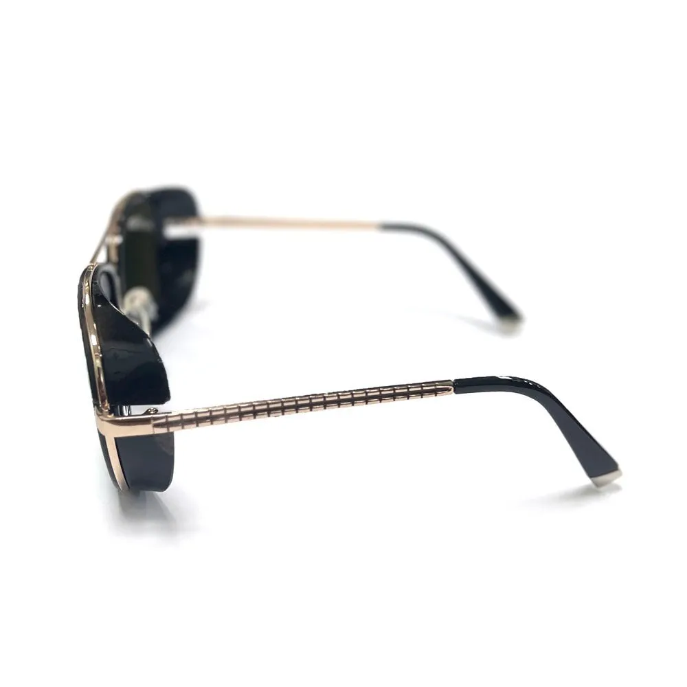 YJ-004 Iron Man 3 actor lead sunglasses double beam sunglasses retro sunglasses