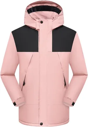 Ymosrh Men's Jackets Hooded Waterproof Windproof Raincoat Jacket Mens, M-4XL