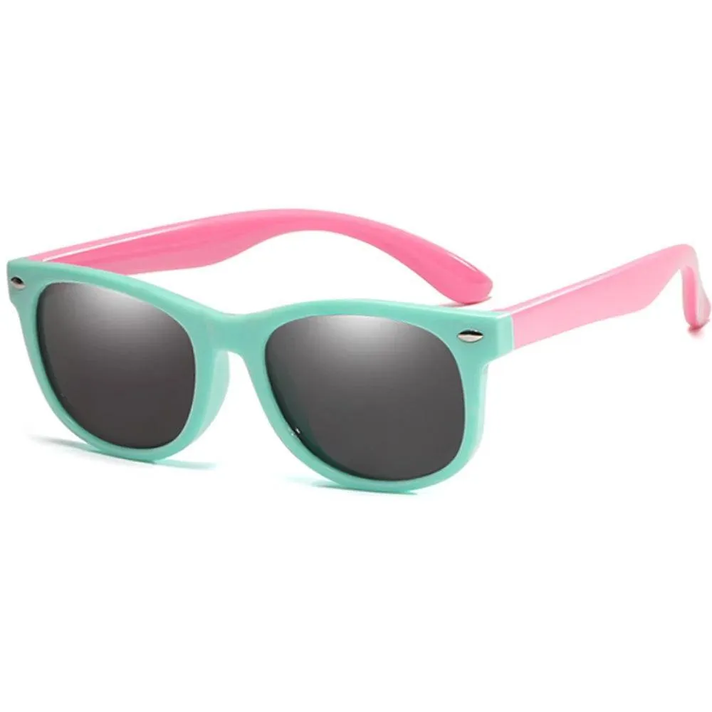 YouthFlex Kids Polarized UV400 Sunglasses: Trendy Eye Protection for Active Children!