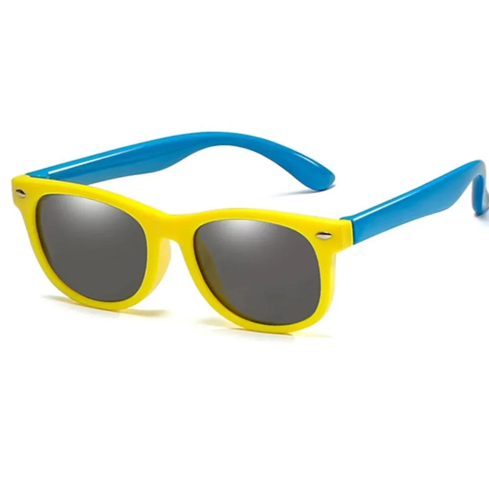 YouthFlex Kids Polarized UV400 Sunglasses: Trendy Eye Protection for Active Children!