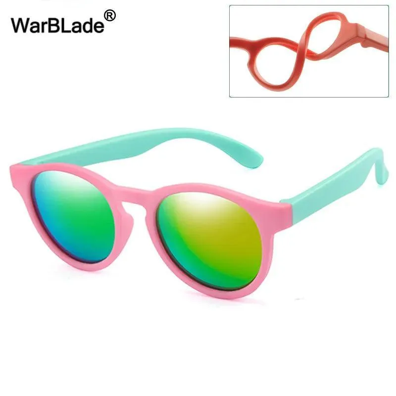 YouthFlex Kids Polarized UV400 Sunglasses: Trendy Eye Protection for Active Children!