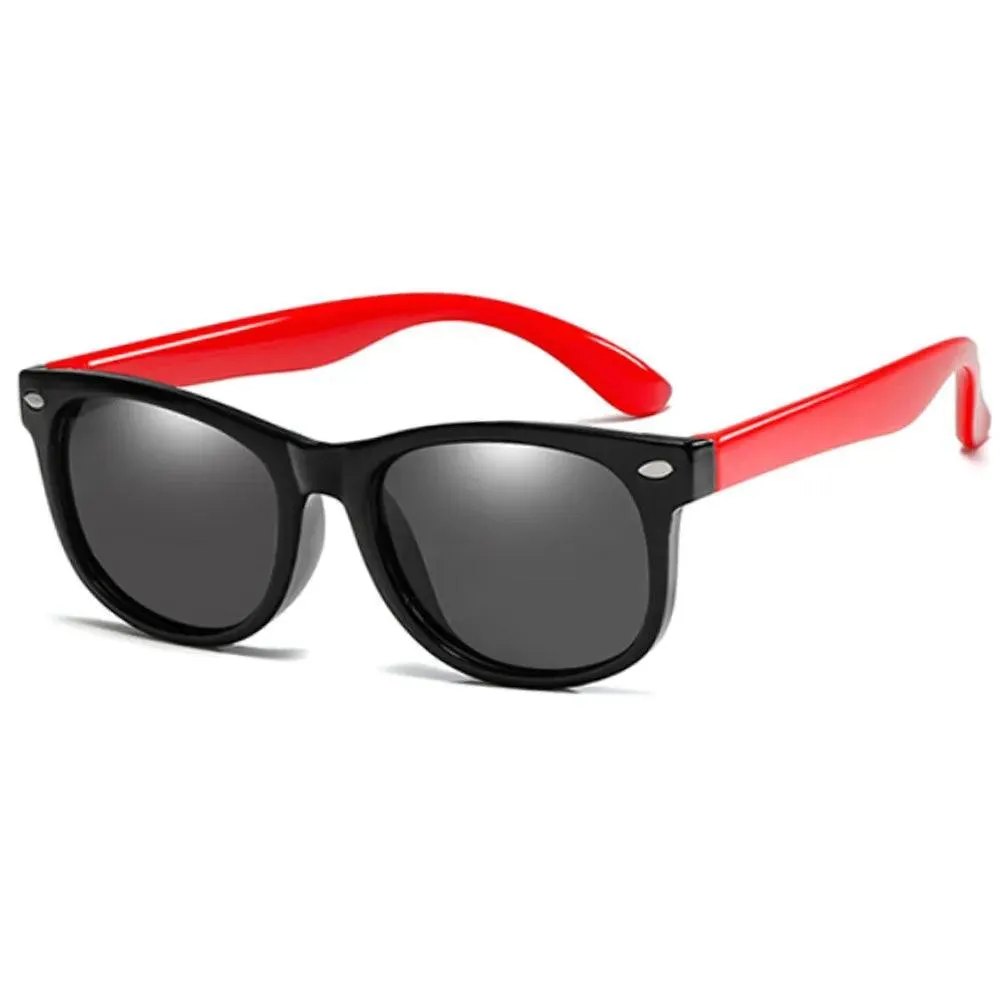 YouthFlex Kids Polarized UV400 Sunglasses: Trendy Eye Protection for Active Children!