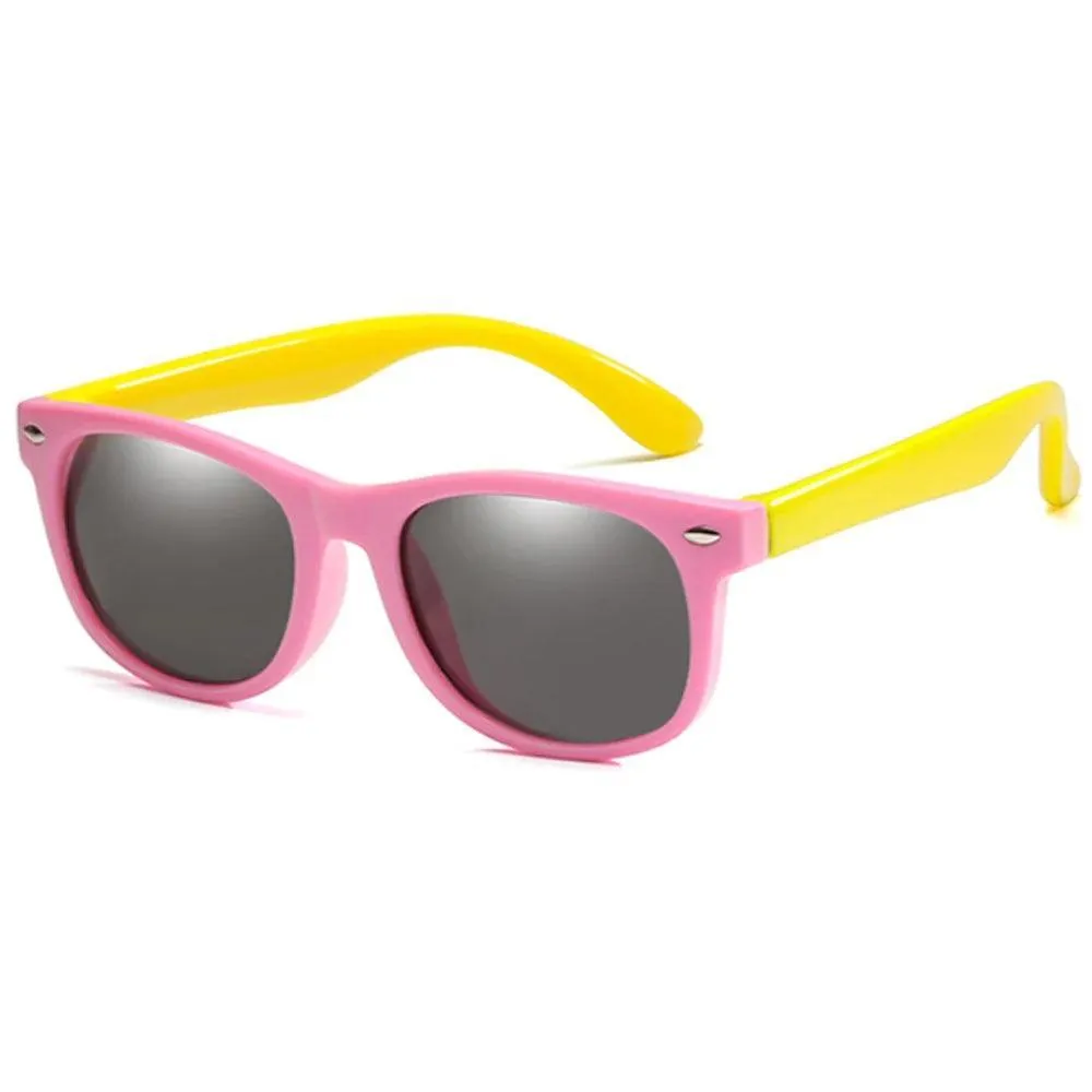 YouthFlex Kids Polarized UV400 Sunglasses: Trendy Eye Protection for Active Children!