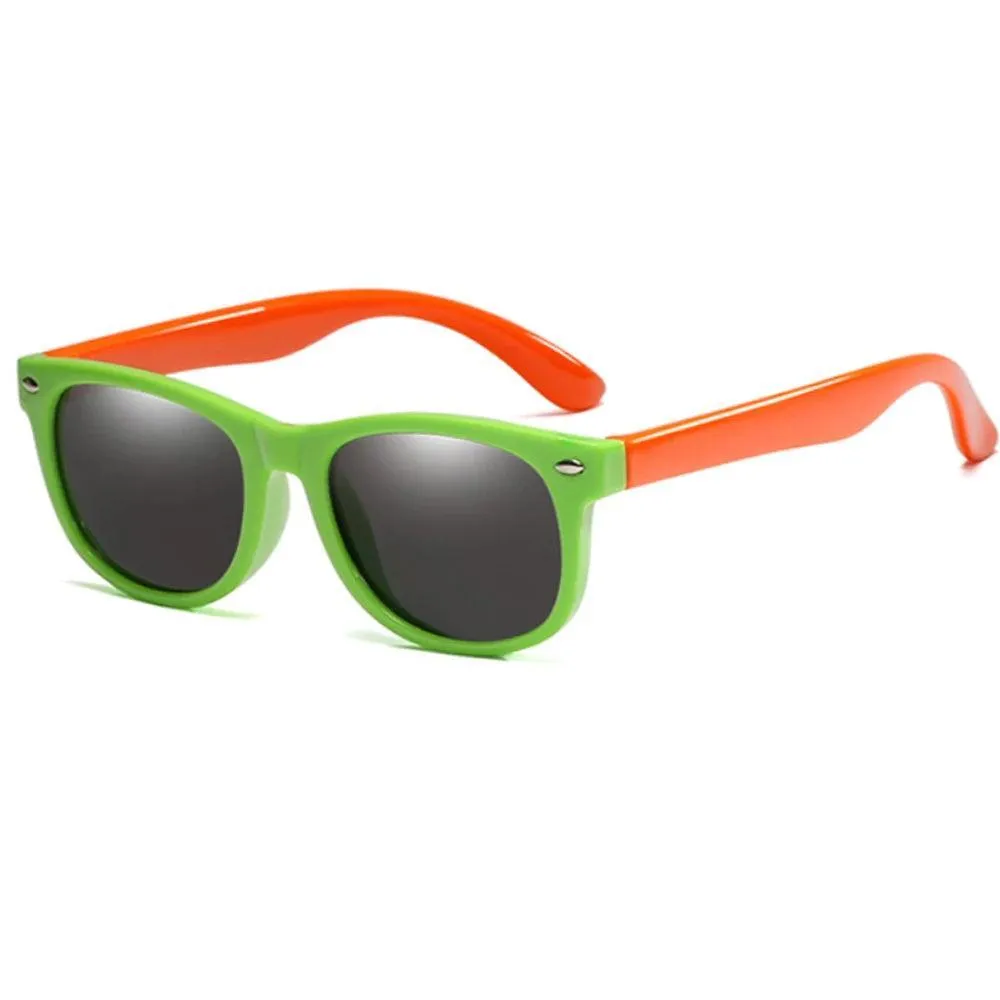 YouthFlex Kids Polarized UV400 Sunglasses: Trendy Eye Protection for Active Children!
