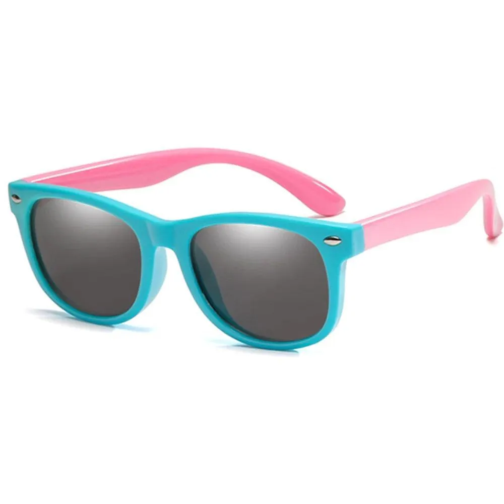 YouthFlex Kids Polarized UV400 Sunglasses: Trendy Eye Protection for Active Children!
