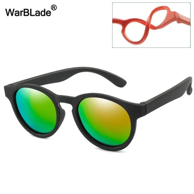 YouthFlex Kids Polarized UV400 Sunglasses: Trendy Eye Protection for Active Children!