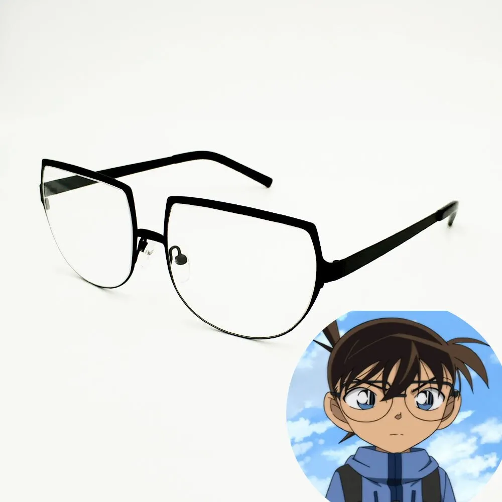 Yujo Unisex Cosplay Full Rim Flat Top Round Alloy Eyeglasses Y007