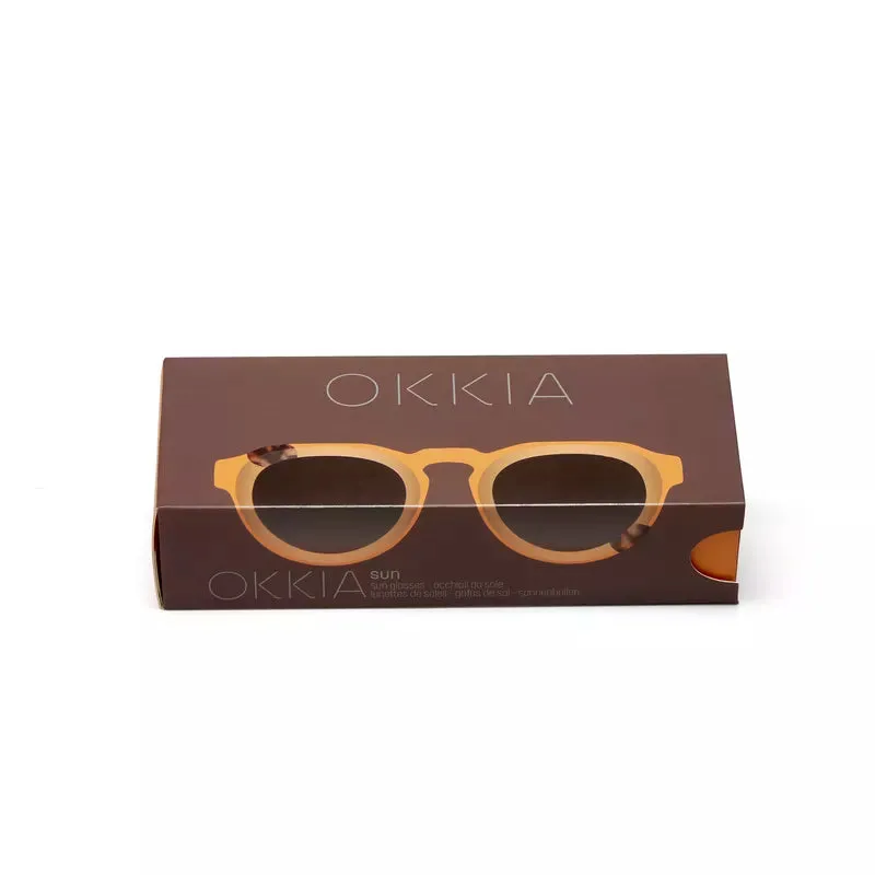 ZENO SUNGLASSES - Yellow with 3 Dots