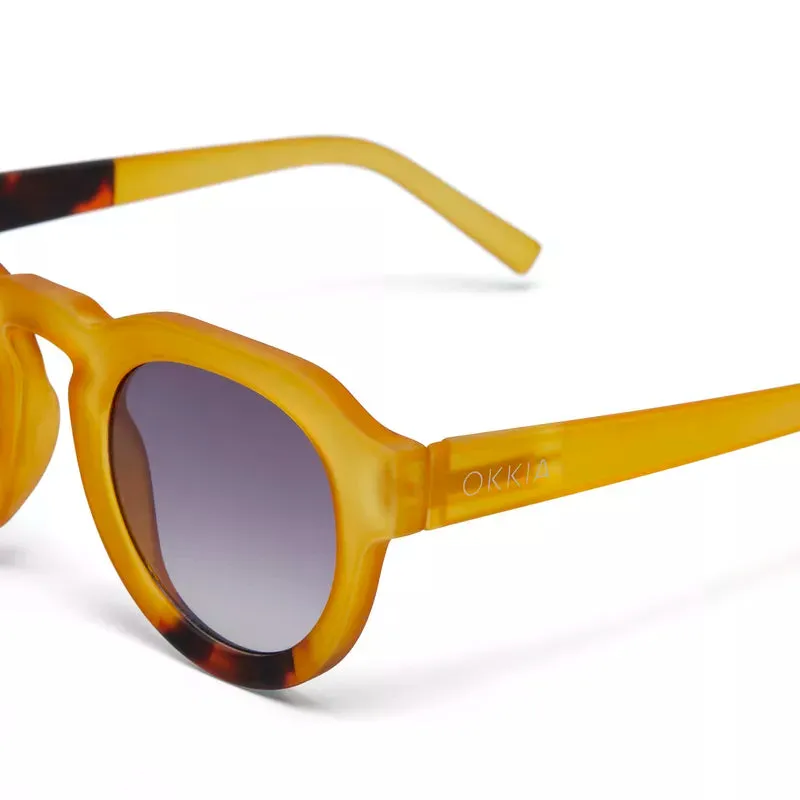 ZENO SUNGLASSES - Yellow with 3 Dots
