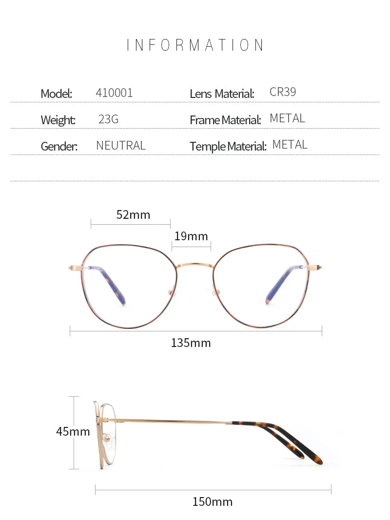 Zenottic Blue Light Blocking Glasses Perry