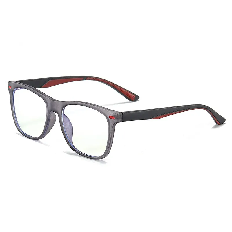 Zirosat Children's Unisex Full Rim Square Tr 90 Eyeglasses 5102