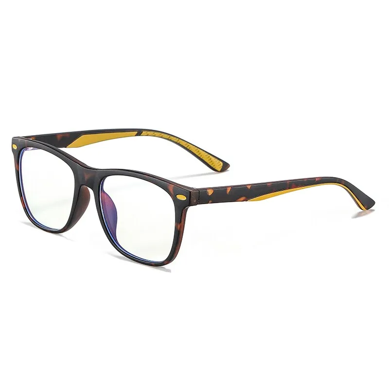 Zirosat Children's Unisex Full Rim Square Tr 90 Eyeglasses 5102