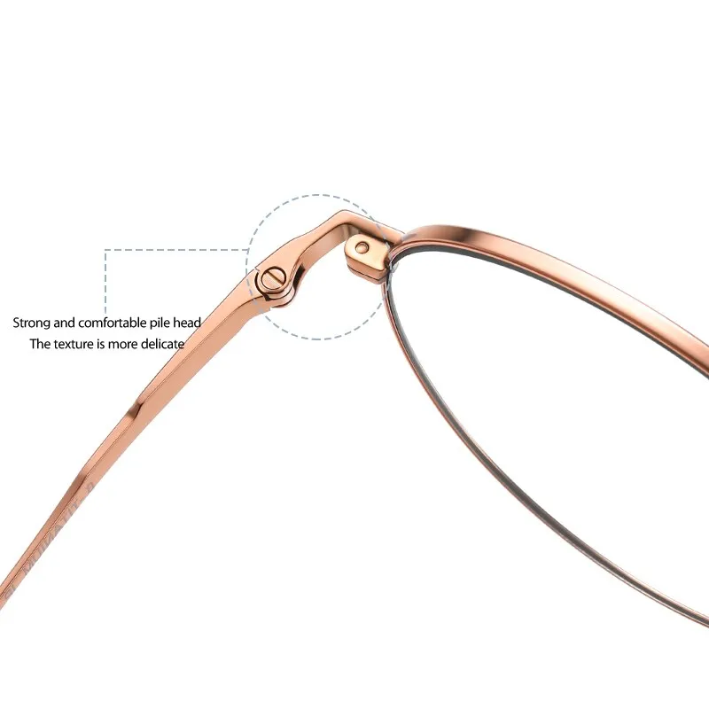 Zirosat Men's Full Rim Round Tr 90 Titanium Eyeglasses St6211