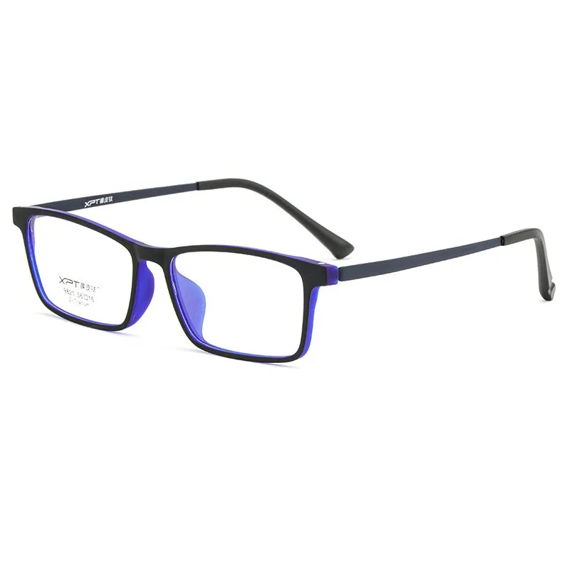 Zirosat Unisex Full Rim Square Tr 90 Titanium Eyeglasses  9821