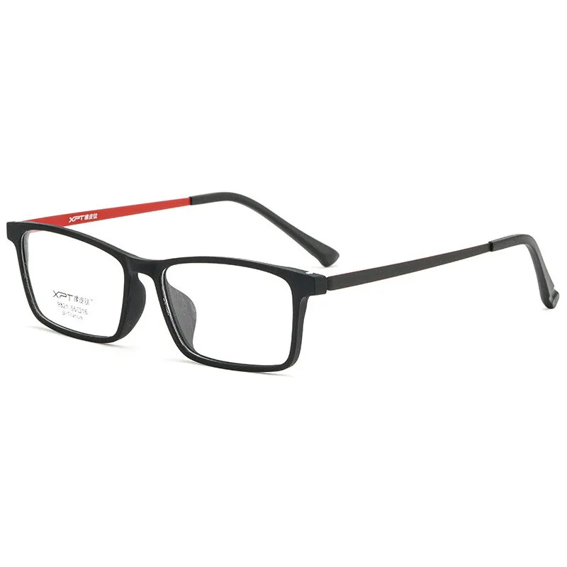 Zirosat Unisex Full Rim Square Tr 90 Titanium Eyeglasses  9821